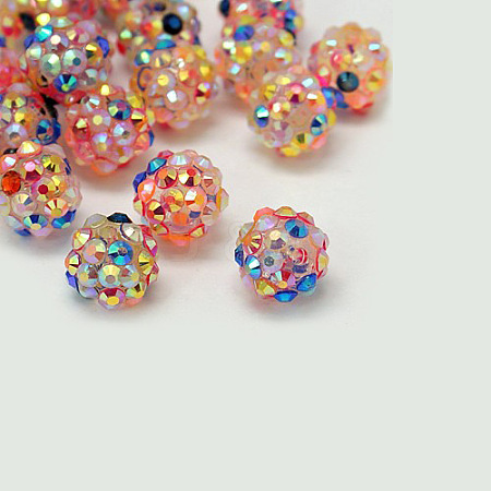 Wholesale Chunky Resin Rhinestone Beads - Jewelryandfindings.com