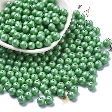 Baking Paint Glass Seed Beads SEED-H003-02C-1