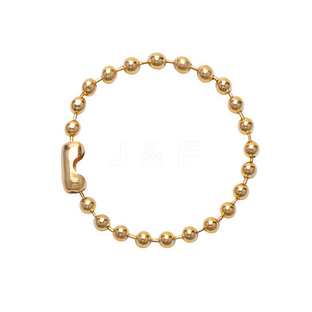 Trendy hip-hop Titanium Steel Ball Chains Bracelet Unisex Fashion Hand Accessory CQ1745-4-1