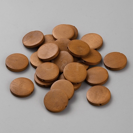 Wood Beads WOOD-WH0124-99C-1