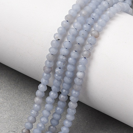 Natural Angelite Beads Strands G-K427-B01-3x4mm-1