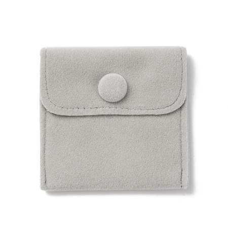 Square Velvet Jewelry Box with Snap Button CON-WH0088-77A-03-1