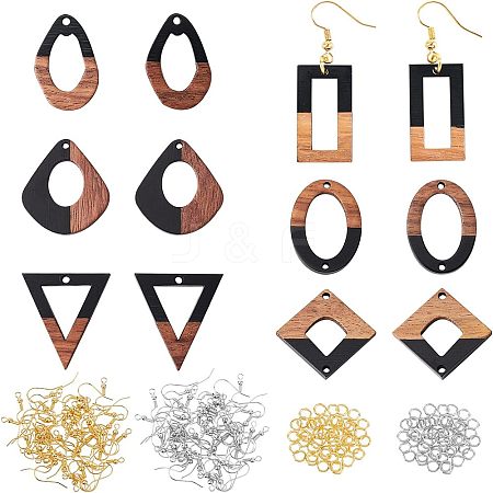 Olycraft DIY Dangle Earring Making Kits DIY-OC0005-77-1