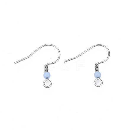 304 Stainless Steel Earring Hooks STAS-S057-63B-1