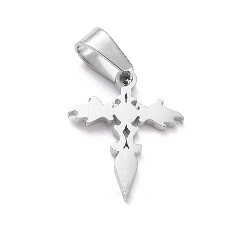 Non-Tarnish 304 Stainless Steel Pendants LS-STAS-L216-31P-1