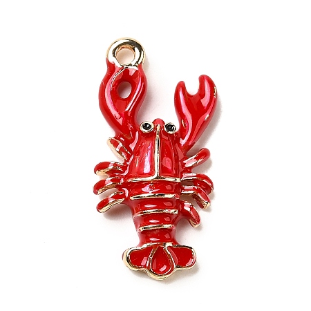 Zinc Alloy Enamel Pendants X-FIND-I044-17A-1-1