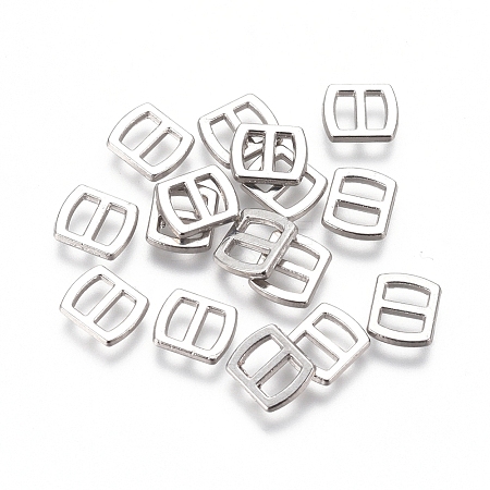Mini Alloy Buckles X-PALLOY-WH0067-76-P-1