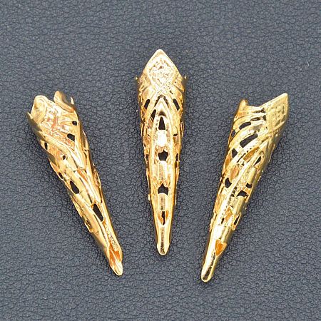 Brass Bead Cone KK-WH0062-165C-1