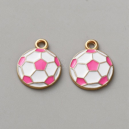 Alloy Enamel Pendants ENAM-CJC0010-37G-05-1
