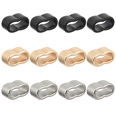 DICOSMETIC 60Pcs 3 Colors Zinc Alloy Slide Charms FIND-DC0004-95-1