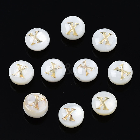 Natural Freshwater Shell Beads SHEL-S278-036X-1