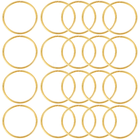 Iron Open Jump Rings FIND-SP0002-63E-1