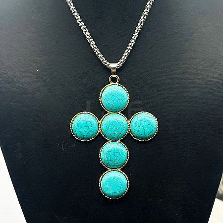 Fashionable Alloy Pendant Necklaces TA1820-7-1