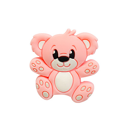 Koala Silicone Beads PW-WG08626-05-1