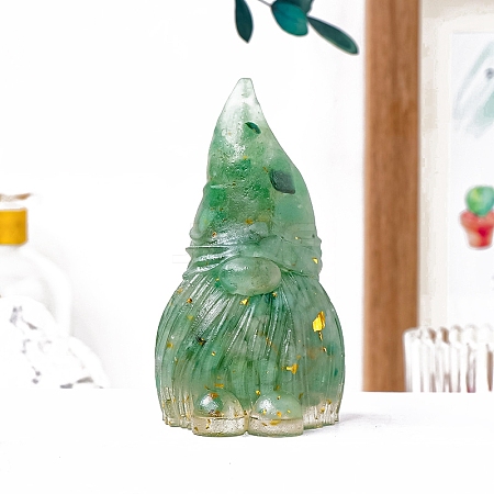 Natural Green Aventurine Gnome Display Decorations PW-WG45A23-01-1