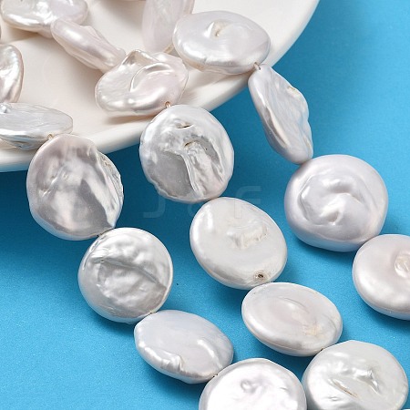 Natural Baroque Keshi Pearl Beads Strands PEAR-P064-08B-02A-1