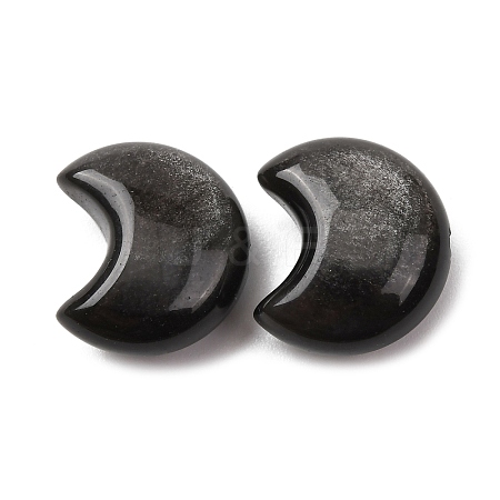 Natural Silver Sheen Obsidian Beads G-Z156-A01-1