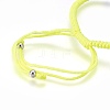 Nylon Cord Braided Bead Bracelets Making BJEW-F360-FP14-3