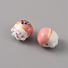 Handmade Porcelain Beads PORC-WH0016-02B-2