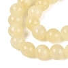 Natural Golden Silk Jade Beads Strands G-N369-01C-01-3