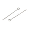 304 Stainless Steel Eye Pins STAS-K293-13P-0.6x30mm-2
