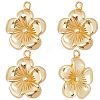 10Pcs Brass Pendants KK-BBC0024-03-7