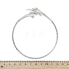 Flower Alloy Arm Cuff Bangles for Girl Women LS-AJEW-A063-01E-P-5