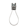 316 Surgical Stainless Steel Rhinestone Keychains STAS-Z165-03AS-1