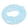 Electroplate Glass Beads Strands EGLA-A044-J3mm-B04-3