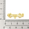 Bowknot Rack Plating Brass Brooches Findings KK-H738-35G-3