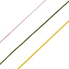 10 Rolls 10 Colors Nylon Braided Cord NWIR-FS0001-03-2