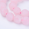 Natural Rose Quartz Beads Strands LS-G-Q462-8mm-11-1