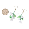 304 Stainless Steel Dangle Earrings EJEW-MZ00587-05-4