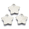 Non-Tarnish 201 Stainless Steel Pendants STAS-R116-048-1