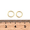Brass Open Jump Rings KK-B147-03G-G-4