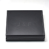 Plastic Imitation Leather Jewelry Set Boxes OBOX-Q014-28-1