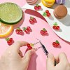 Electroplated Transparent Acrylic Pendants FIND-CJC0022-19-4