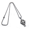 304 Stainless Steel Pendant Necklace STAS-Q203-AAT881-2-2