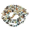 Natural Flower Amazonite Beads Strands G-F834-A01-01-3