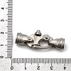 Tarnish Resistant 304 Stainless Steel Clasps STAS-M197-01-4
