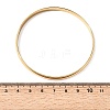 304 Stainless Steel Plain Bangles for Women Men BJEW-Z167-01G-02-5