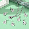 SHEGRACE Brass Cubic Zirconia Pendants XGRQ3K757-533P-5