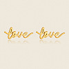 304 Stainless Steel Stud Earrings for Women PD8661-1