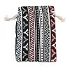Ethnic Printed Polycotton Drawstring Storage Bags FB-CBA307F-01E-1