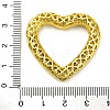 Rack Plating Brass Micro Pave Cubic Zirconia Pendants KK-M021-04G-3