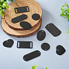 30Pcs 6 Style Aluminum Pendants FIND-BT0001-23-6