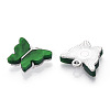 Alloy Acrylic Pendants ENAM-R136-01I-S-1