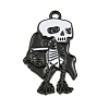 Halloween Alloy Enamel Pendants ENAM-M220-02E-B-1