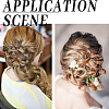 60Pcs Spiral Hair Pin Coil Iron Hair Accessories OHAR-SP0001-11-7