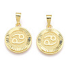 Brass Pendants KK-T070-01G-08-2